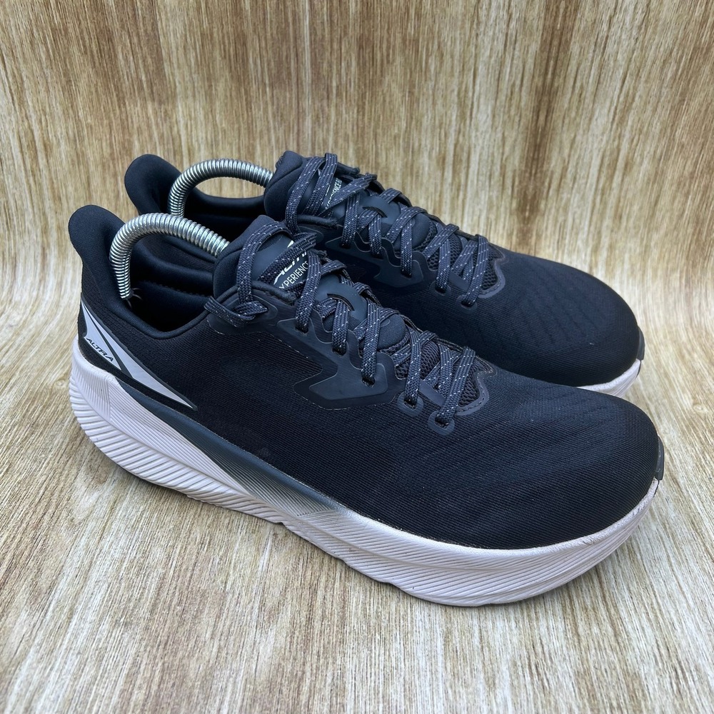Altra Experience Flow Men's Size 8.5 Black White Running Shoes AL0A85NV010